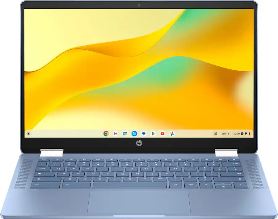 HP Chromebook 12th-Gen. N100 14" 2-in-1 Touch Laptop: $249