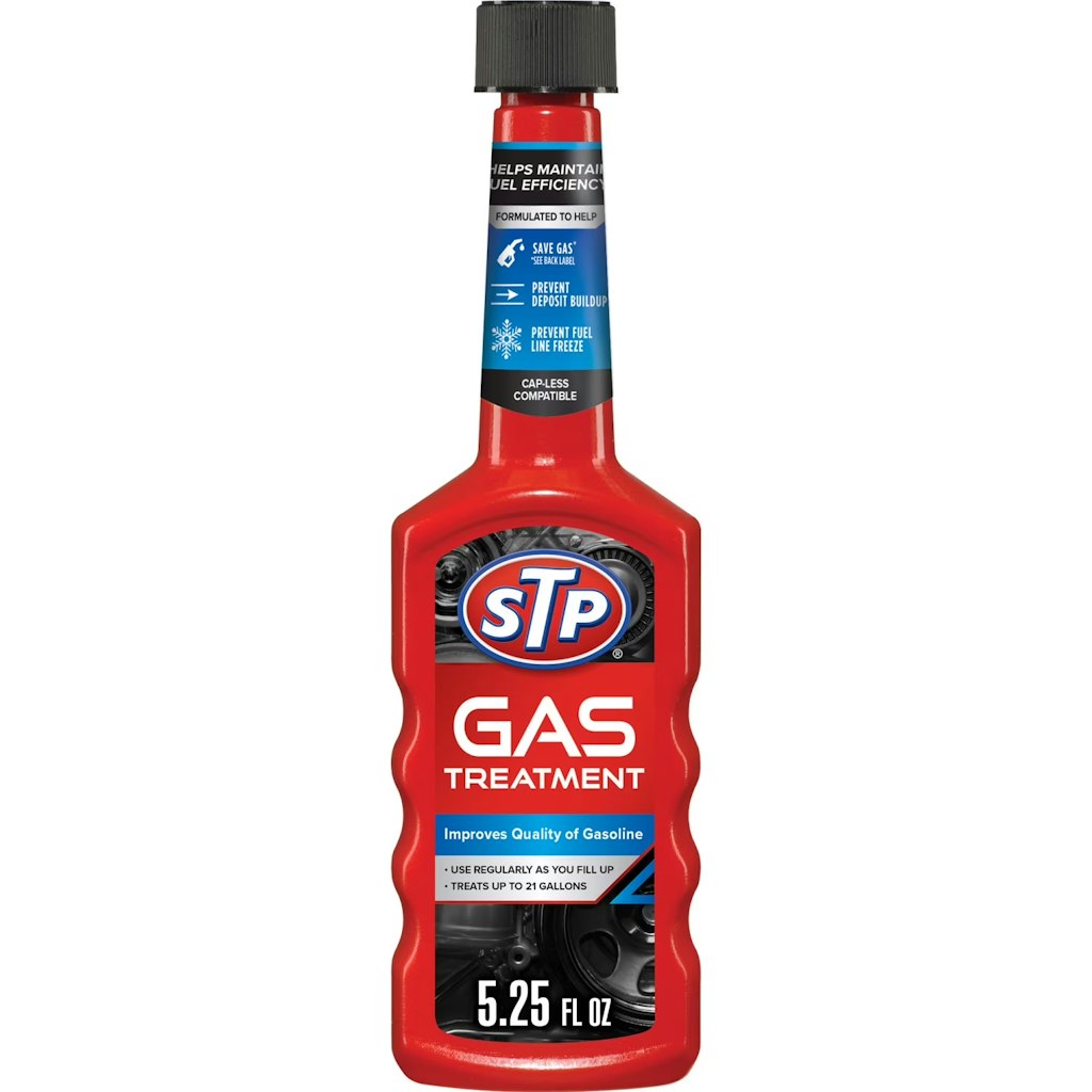 STP Super Concentrated Gas Treatment 5-oz. Bottle: $2.93