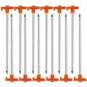 Galvanized Tent Stakes 8-Pack + free shipping w/ Prime