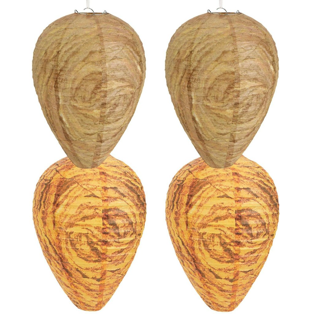 Paper Wasp Nest Decoy 4-Pack: $4.99