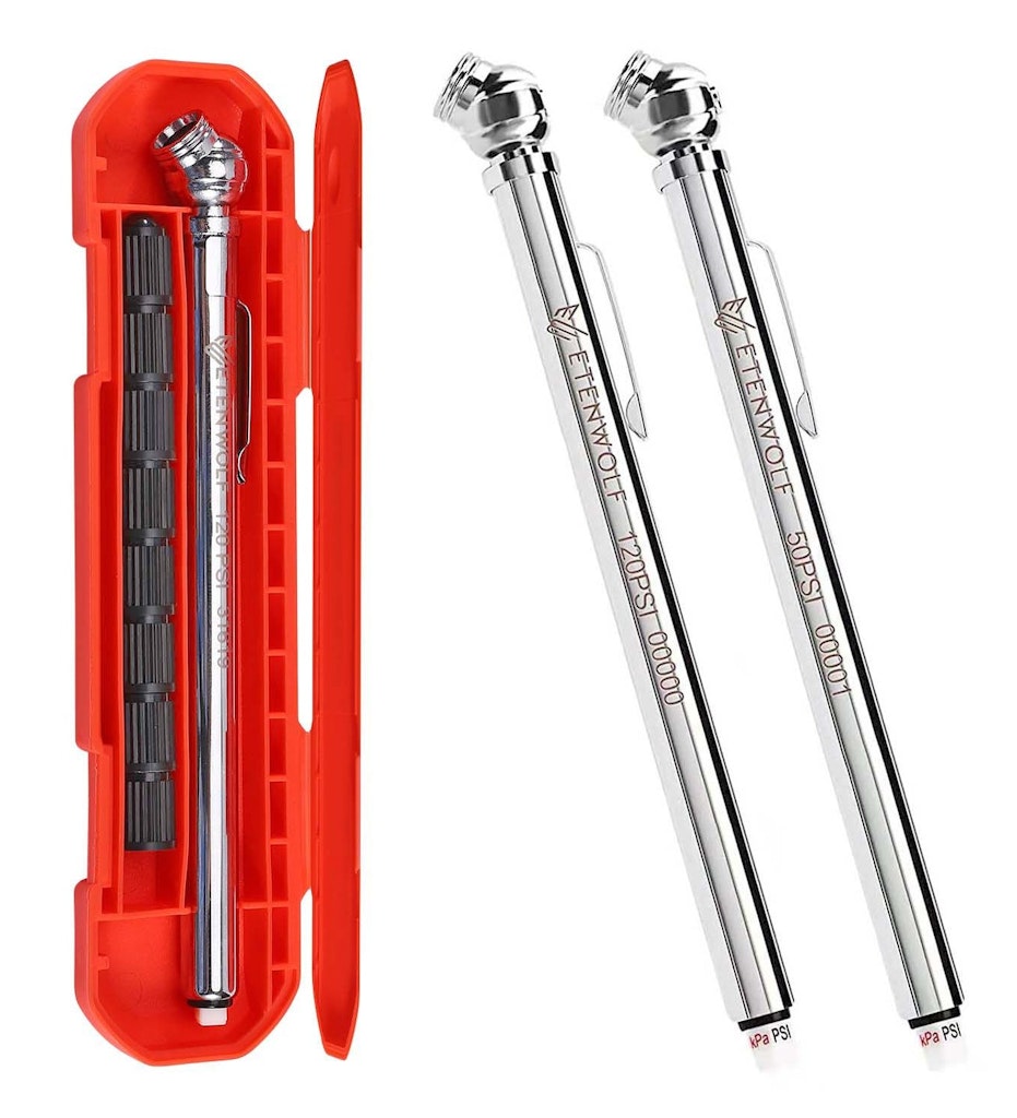 Pencil Tire Pressure Gauge 2-Pack: $1.65