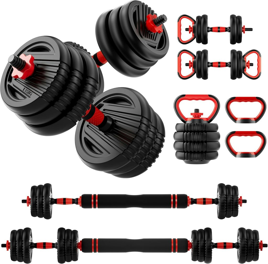Scepkn 30-lb. Adjustable Dumbbell Set: $44.99