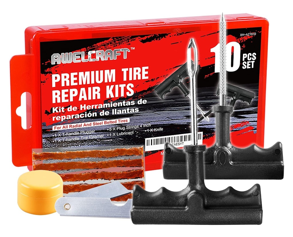 10-Piece Tire Repair Kit: $4.48
