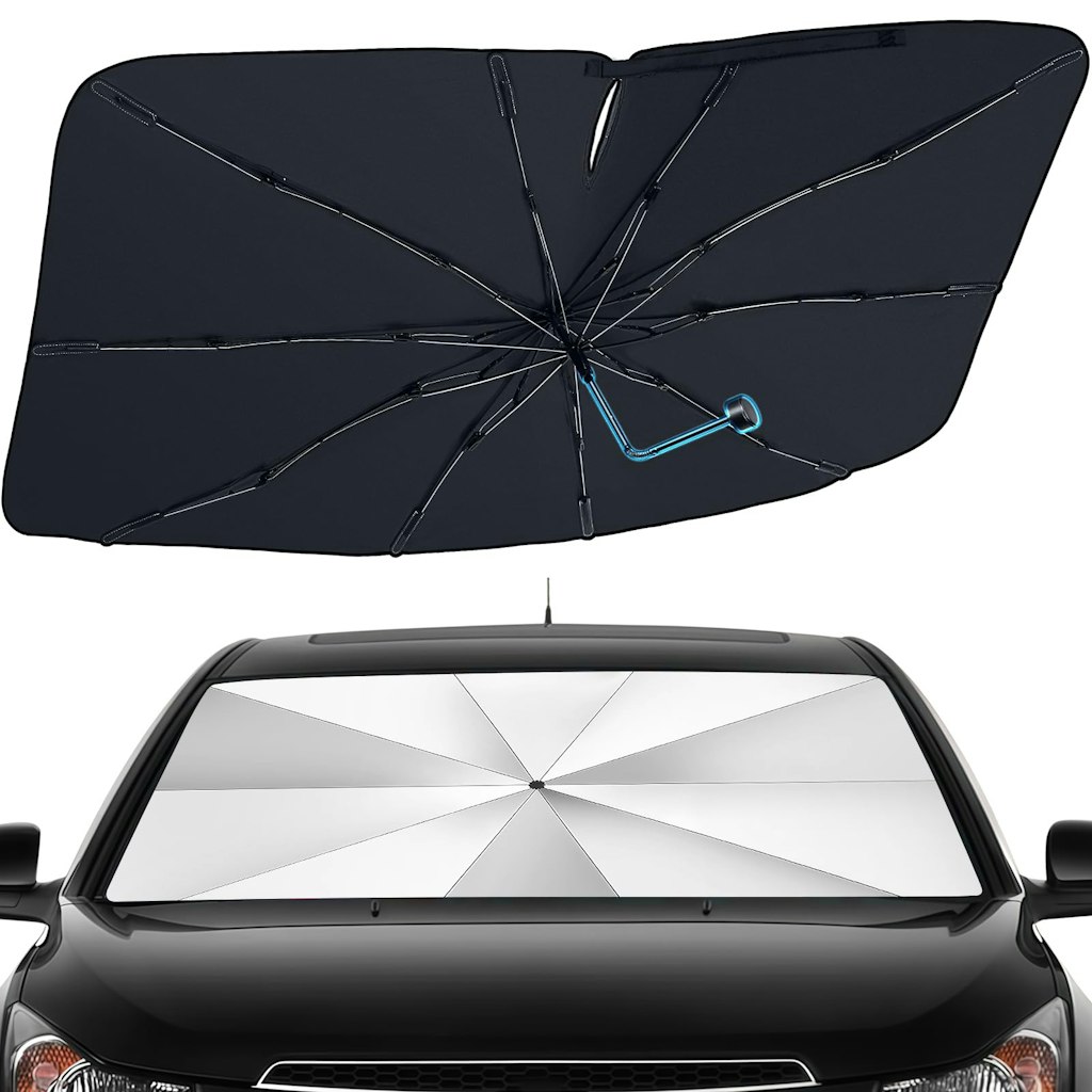 Windshield Sun Shade Umbrella: $8.38