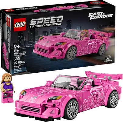 LEGO Speed Champions 77241 Honda S2000 2 Fast 2 Furious Building Set: $27
