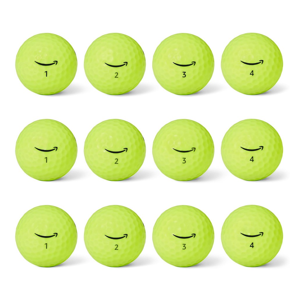 Amazon Basics Core Soft Golf Balls 12-Pack: $15 w/ Prime