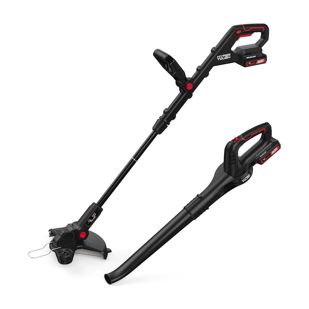 Open-Box Hyper Tough 20V Trimmer & Blower Combo Kit: $71