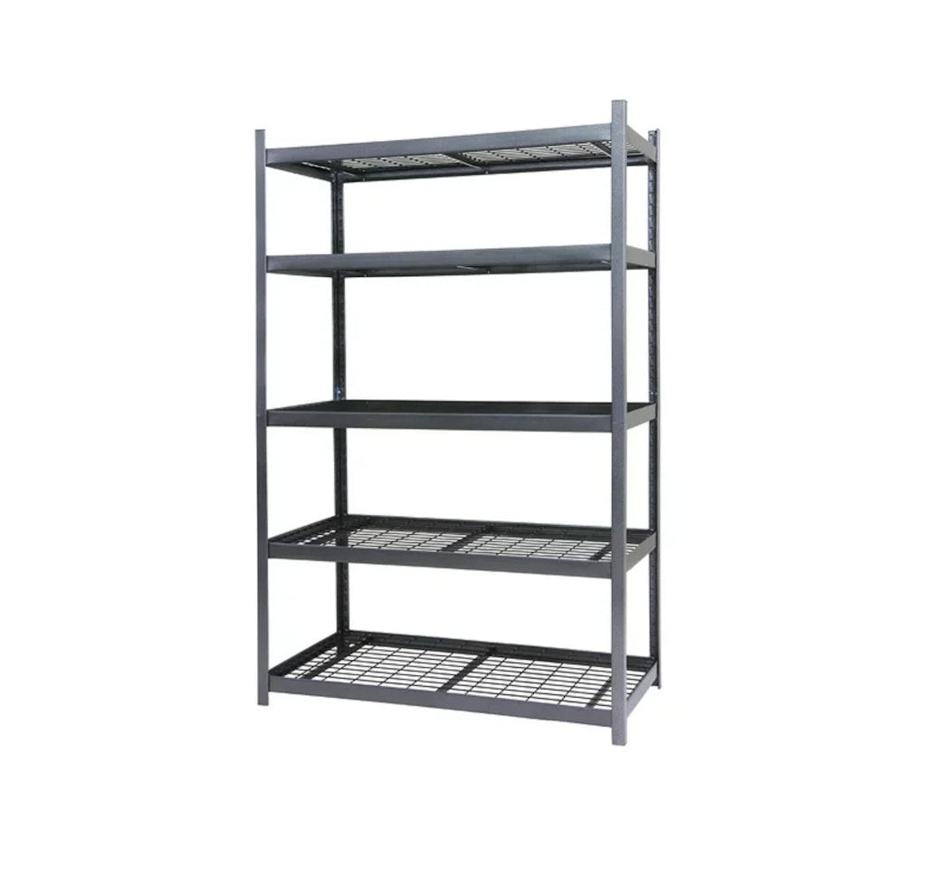Stronghold Garage Gear 5-Shelf Boltless Storage Rack: $50