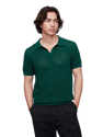 Gap Factory Men's Crochet Johnny Collar Polo Shirt for $11 + free shipping