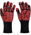 Heat Resistant BBQ & Oven Gloves w/ Silicone Non-Slip Grip + free shipping w/ Prime