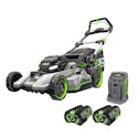 EGO Power+ Self-Propelled Electric Lawn Mower w/ 2 Batteries & Charger + free shipping