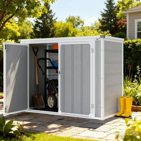 Seizeen 306-Gallon Outdoor Storage Box : $140 