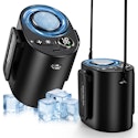 Portable Cooling Fan w/ LED Display & 5,000mAh Battery + free shipping w/ Prime