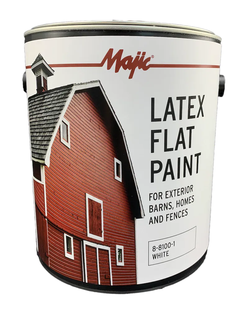 Majic 1-Gallon Latex Flat Paint: $5.98 Majic 1-Gallon Latex Flat Paint: $5.98