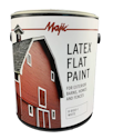 Majic 1-Gallon Latex Flat Paint for $6 + free shipping