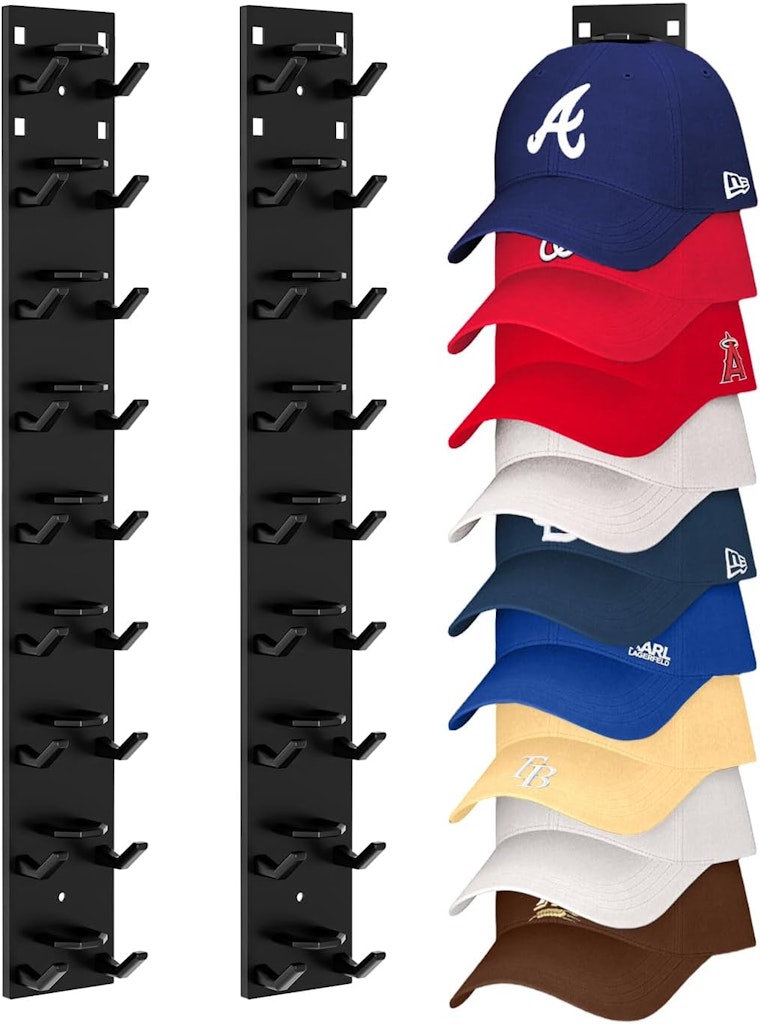 Hat Organizer for Baseball Caps 2-Pack: $7.99 Hat Organizer for Baseball Caps 2-Pack: $7.99