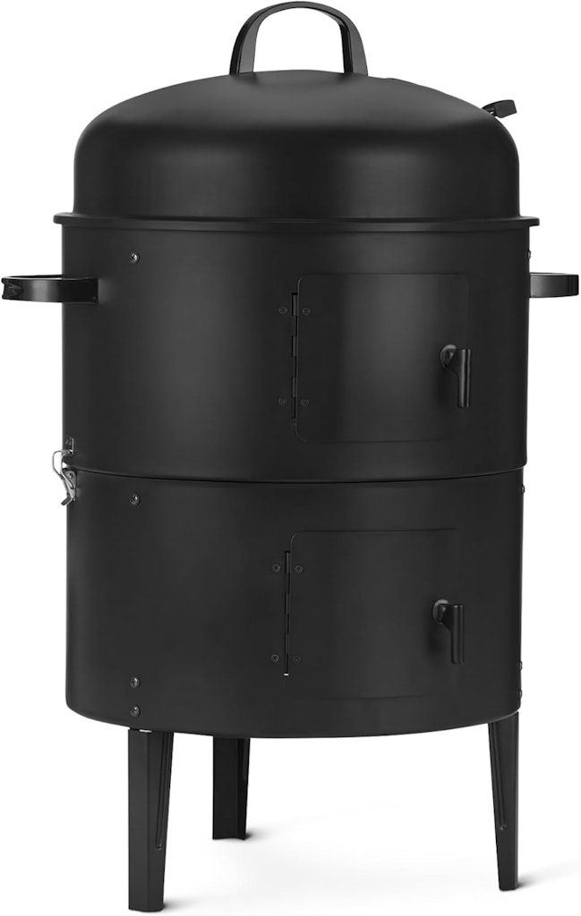 Amazon Basics 16" Vertical Charcoal Outdoor Smoker: $45