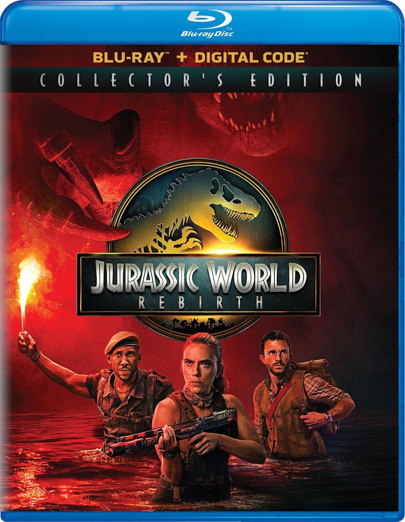 Jurassic World Rebirth Collector's Edition Blu-ray + Digital: $14