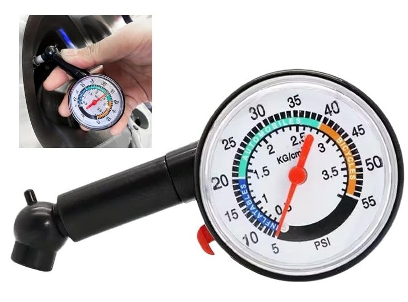 High-Precision Mechanical Tire Pressure Gauge: 80 cents