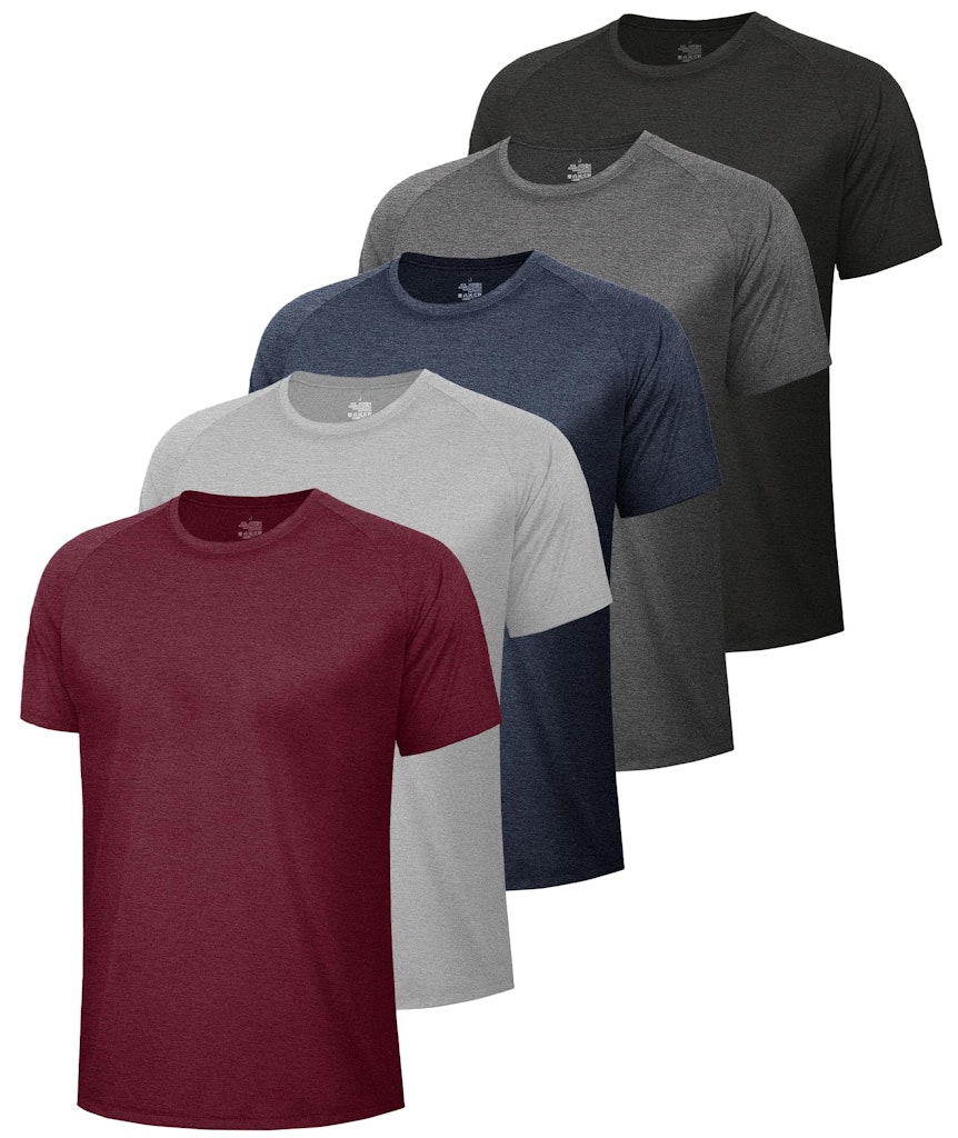 Men's Workout T-Shirt 5-Pack: $19
