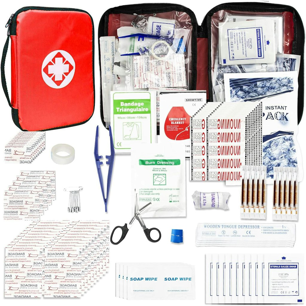 300-Piece First Aid Kit: $13