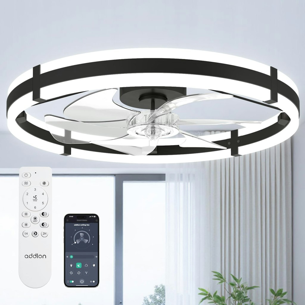 24" LED Fandelier: $60