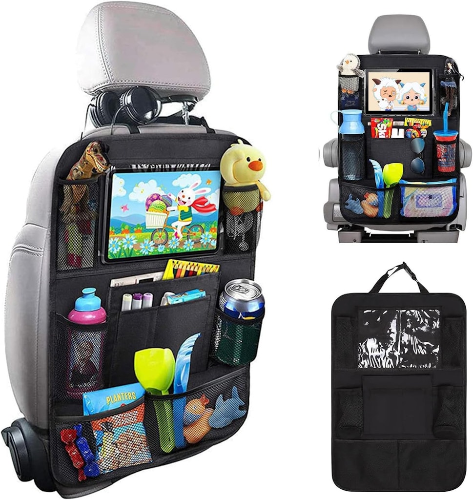 Car Back Seat Organizer w/ 10" Tablet Holder: $6.74