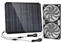 5.5" 30W Solar Powered Ventilation Fan for $22 + free shipping w/ Prime