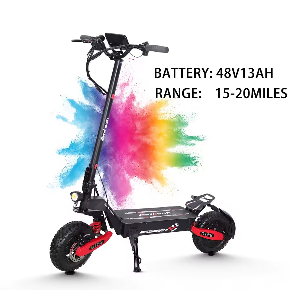 Arwibon GT06 1200W Foldable E-Scooter: $299.26