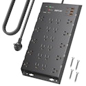 22-Outlet 6-USB Surge Protector Power Strip for $24 + free shipping w/ Prime