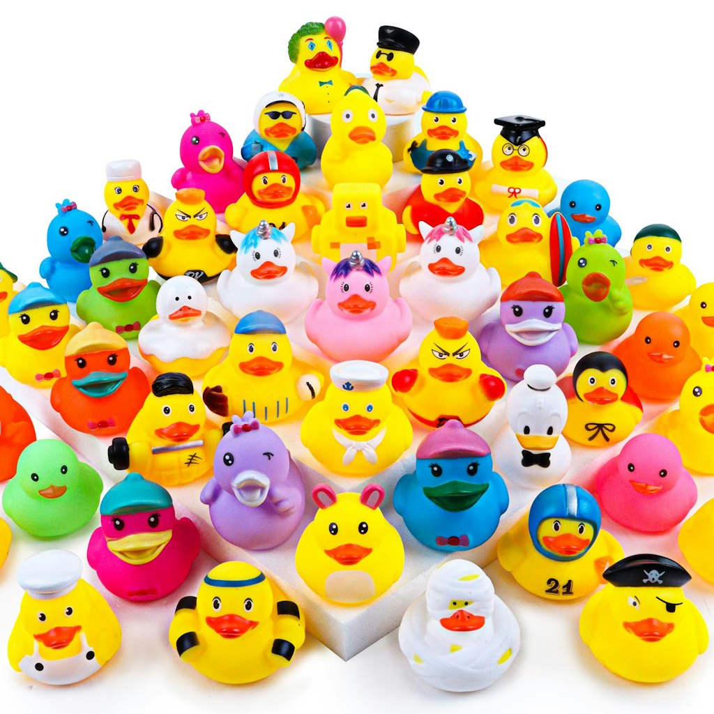 2" Rubber Duck 100-Pack: $30