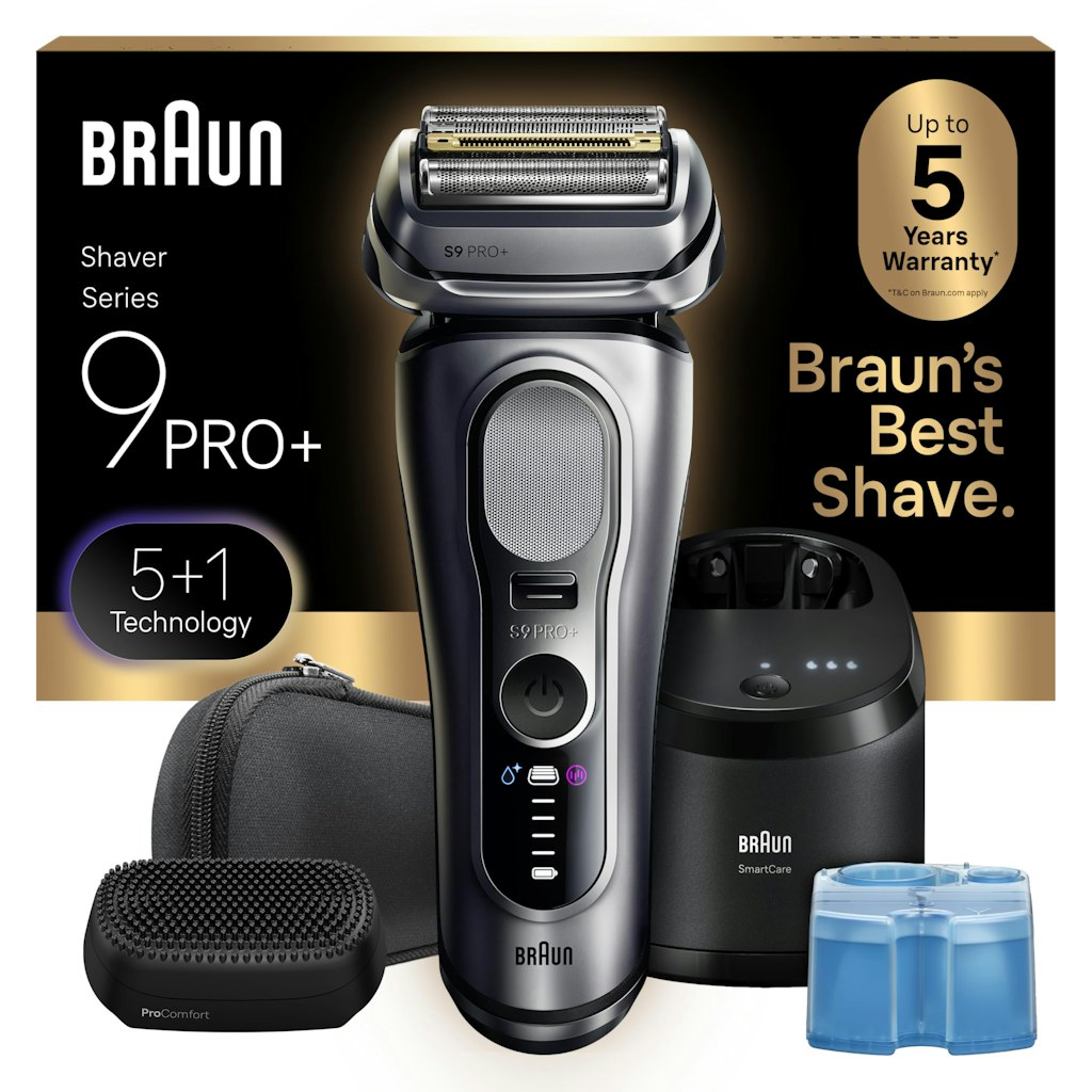 Braun Series 9 PRO+ Electric Shaver w/ SmartCare Center: $340