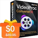 VideoProc Converter AI V7.7: Free + digital delivery