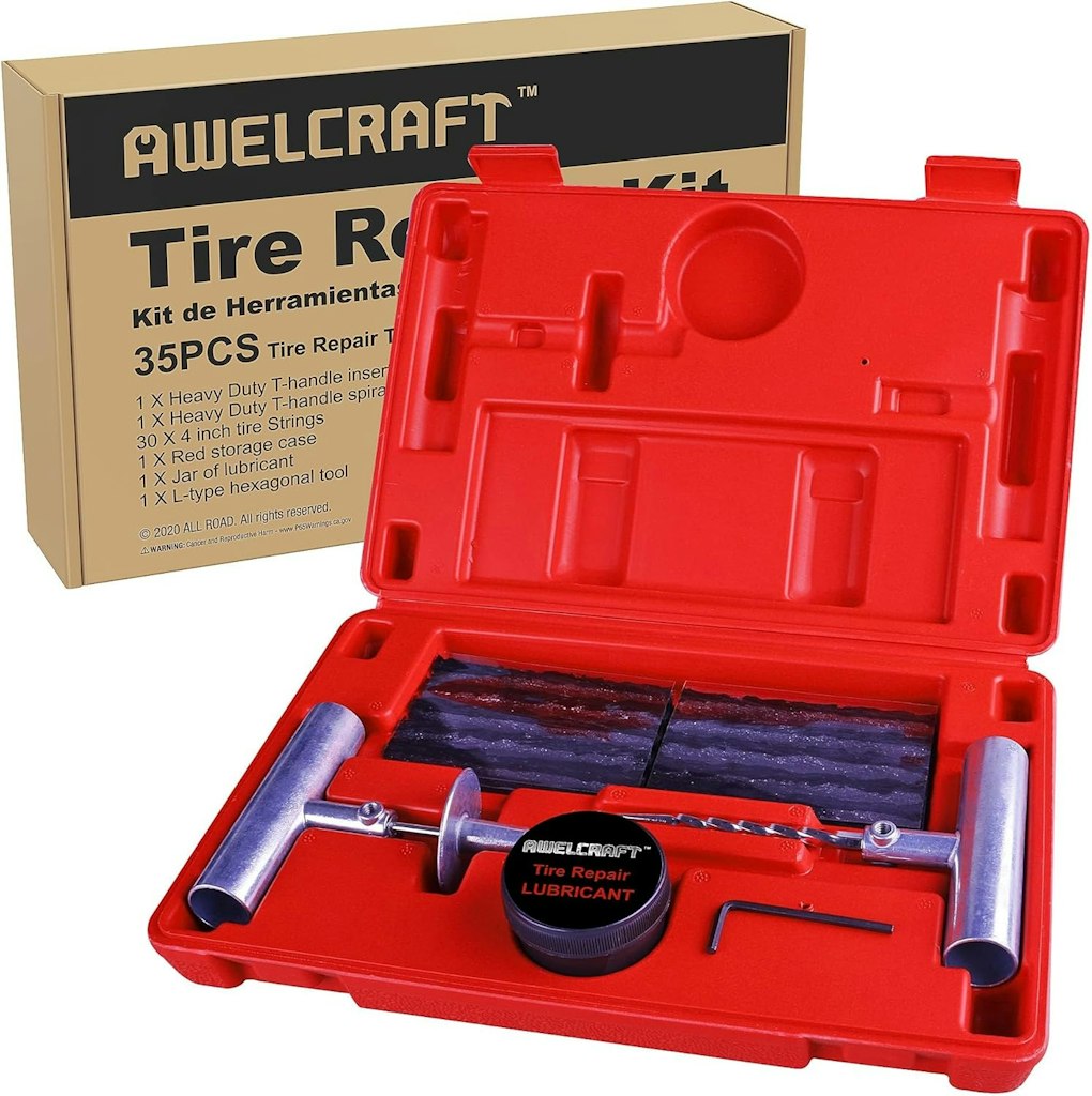 35-Piece Tire Repair Kit: $8.49