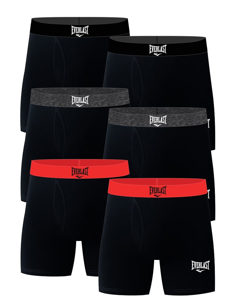 Everlast Men's Cotton Stretch Boxer Briefs: $13