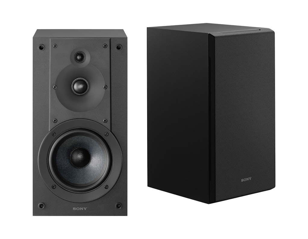Sony CS 3-Way 3-Driver Hi-Res Bookshelf Speaker Pair: $198