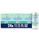 S.Pellegrino Sparkling Natural Mineral Water 24-Pack for $10 via Sub & Save + free shipping w/ Prime