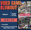 Retro & Modern Video Games on eBay Live for Deals from $1, from 5pm + $4.99 flat shipping