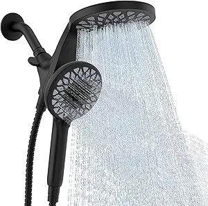 Newfinde High Pressure Rain Shower Head with Handheld Combo: $29.99