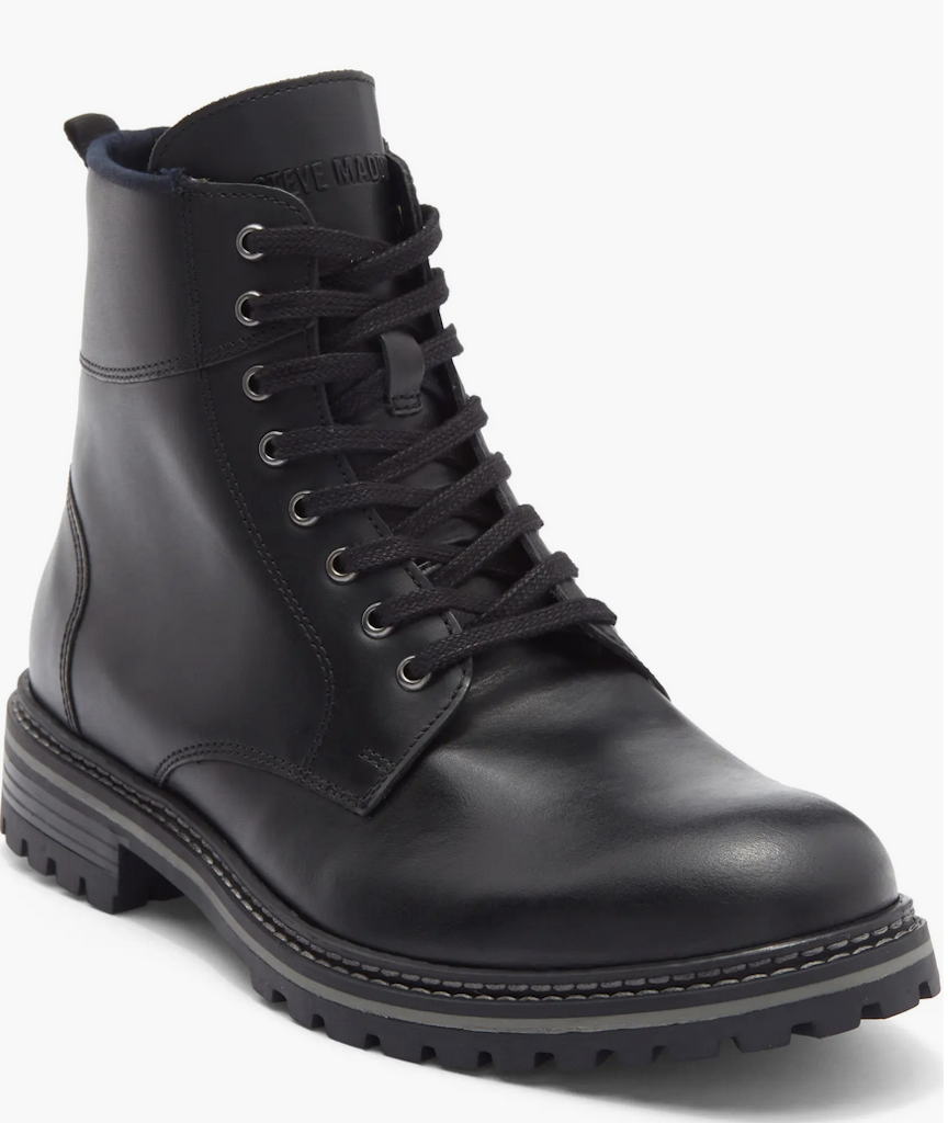 Steve Madden Men's Scotch Lug Sole Boots: $24
