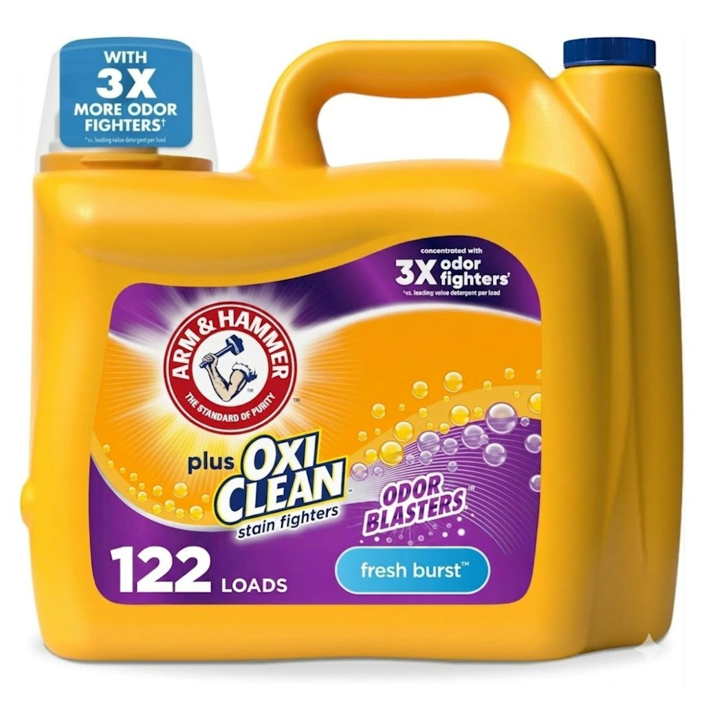 Arm & Hammer Plus OxiClean Odor Blasters 122-Load Laundry Detergent: $10 w/ Sub & Save