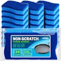 Aidea Non-Scratch Scrub Sponge 24-Count for $8 w/ S&S + free shipping w/ Prime