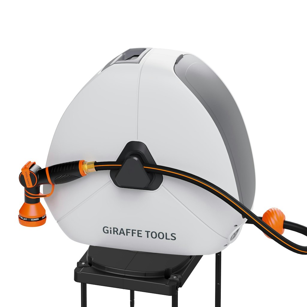 Giraffe Tools Retractable Heavy-Duty Hose Reel w/ 100' Hose: $135.99