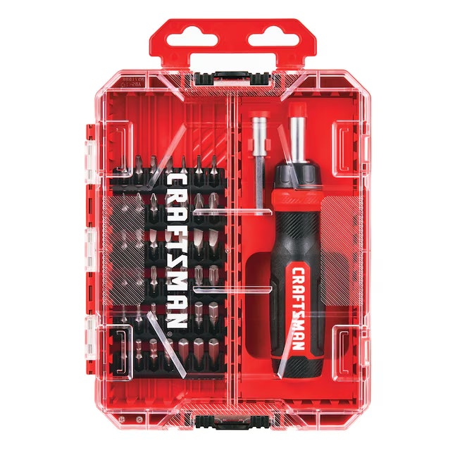 Craftsman Versastack 44-Piece Magnetic Ratcheting Screwdriver Set: $20