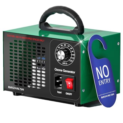 Basvacsh 45,000mg/h Ozone Generator Odor Eliminator : $20 w/ Prime