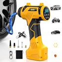 9600mAh Corded/Cordless Tire Inflator Portable Air Compressor for $36 + free shipping