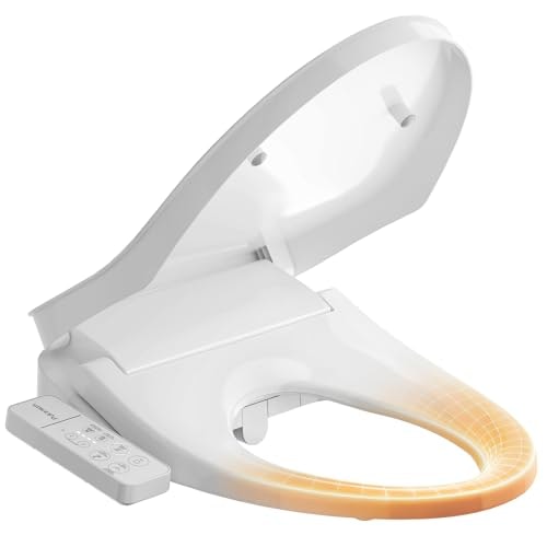 Pukanium Heated Smart Toilet Seat: $116.99