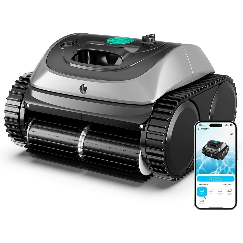 Wybot C1 Cordless Robotic Pool Cleaner: $399.99 Wybot C1 Cordless Robotic Pool Cleaner: $399.99