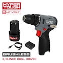 Hyper Tough 12V Brushless Cordless Drill Driver w/ Battery & Charging Cable for $23 + free shipping w/ $35
