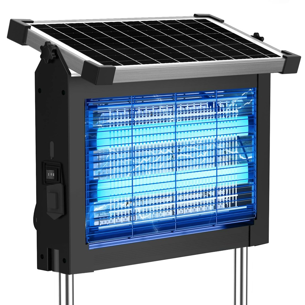 Solar Bug Zapper Outdoor w/ 10-Foot Extension Cord: $65.98
